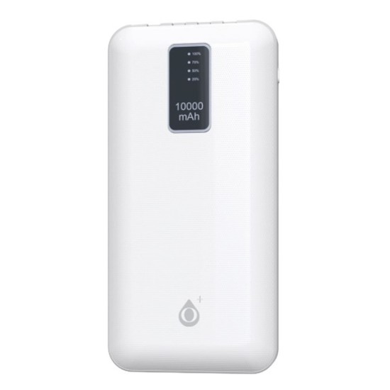 One Plus ND2039 White 10000mAh 4 Output 2 Input Port Power Bank