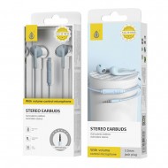 One Plus NC3189 Blue 3.5mm Stereo Earphones