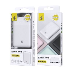 Power Bank One Plus ND2041 Blanco 6500mAh 2 Usb