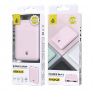 Power Bank One Plus Nd2041 Rosa 6500mah 2 Usb