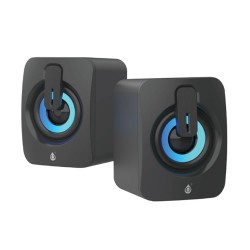 Mini Altavoz One Plus NF4074 Negro Con Cable Para Ordenador