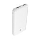 One Plus ND2042 White 10000mAh/37Wh 2 Output 2 Input Port USB+Type C Power Bank