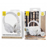One Plus NC3209 White 3.5mm Wired Headphone With Microphone