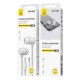 Auricular One Plus C6193 Branco 3.5mm Plug 1.2m High-Clarity