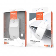 Rato Wireless Mtk Tg7202 Cinza 5d 2.4ghz Branco