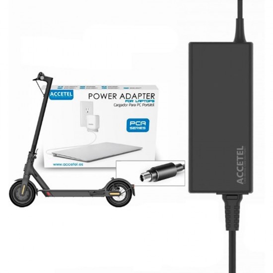 Accetel PCA-152 Black 42V 2A 8mm Universal Charger For Scooter Accetel PCA-152 Black 42V 2A 8mm Universal Charger For Scooter