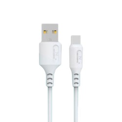 Cabo De Dados Usb Tipo C New Science Se-02 Branco 5.0a 2m