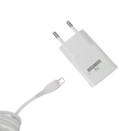 New Science Super Fast Charger SLD-T31 White 240V 12W 2.4A Micro Usb