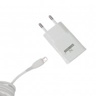 New Science Super Fast Charger SLD-T31 White 240V 12W 2.4A Micro Usb