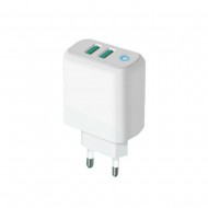 Adaptador Usb New Science Sld-T15 Branco 24w/2.4+2.4a/2 Usb