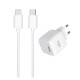 New Science SLD-T56 White 240V 30W 5.0A USB-C To Iphone Charger