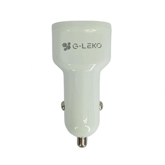 G-Leko DC-26 White 20W/24V/USB And Type-C Car Adapter