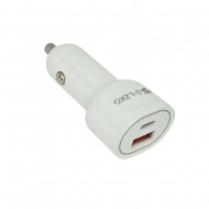 G-Leko DC-26 White 20W/24V/USB And Type-C Car Adapter