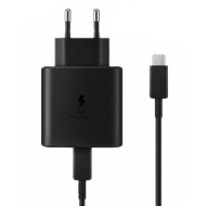Samsung Super Fast Charger Ep-Ta845 Black 220V 45W Usb Type-C To Type-C