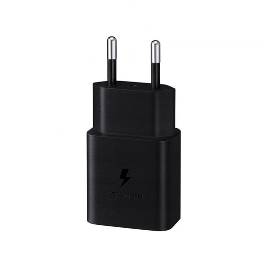 Adaptador Usb Samsung Ep-T1510 Preto 15w Tipo-C