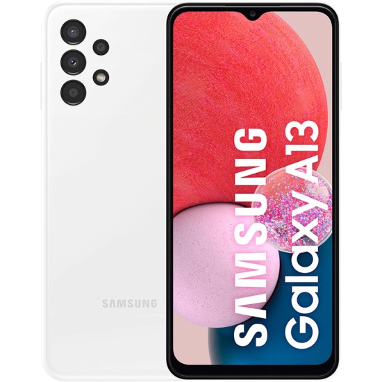 Smartphone Samsung Galaxy A13 / A135f 4g Branco 4gb / 64gb 6.6" Dual Sim