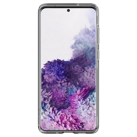 Capa Silicone Dura Com Desenho Samsung Galaxy S20 Plus Transparente Mandala
