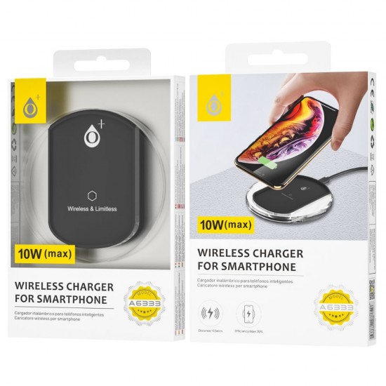 Carregador Wireless One Plus A6333 Preto 10w