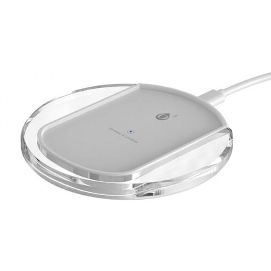 Carregador Wireless One Plus A6333 Branco 10w Carregador Wireless One Plus A6333 Branco 10w