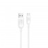 Qcharx Lisbon White 3A 1m Data Cable For Micro USB