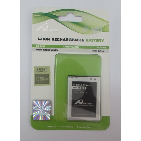 Bateria Eb454357vu 1080mah Para Samsung S5360 (Home)