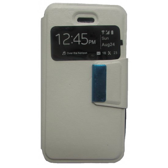 Capa Flip Cover Com Janela Apple Iphone 7/8/Se (4.7) Branco