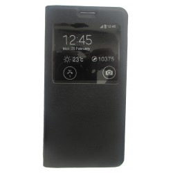Capa Flip Cover S-View Samsung Galaxy A7 (2016) Preto