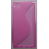 Capa Silicone Huawei P8 Lite Rosa