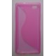 Silicon Cover Case Huawei P8 Lite Pink