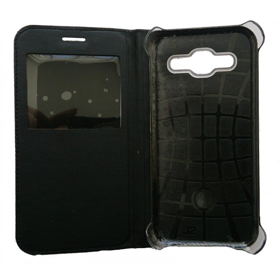 S-View Cover Samsung Galaxy J2 Black