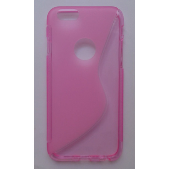 Capa Silicone Apple Iphone 6 (4.7) Rosa