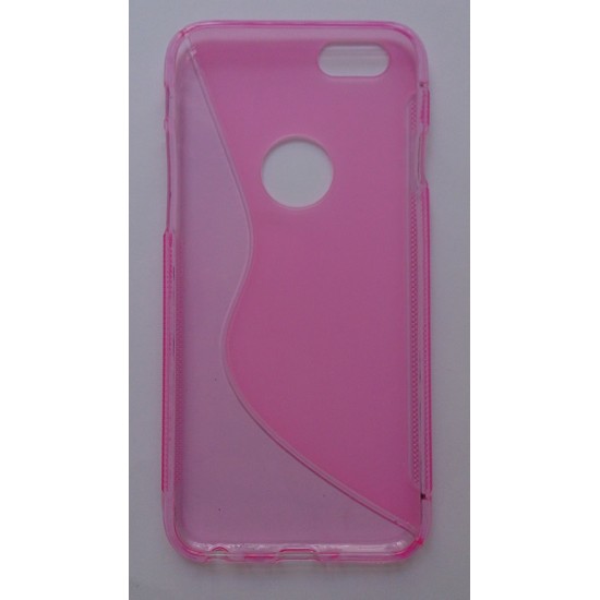 Capa Silicone Apple Iphone 6 (4.7) Rosa