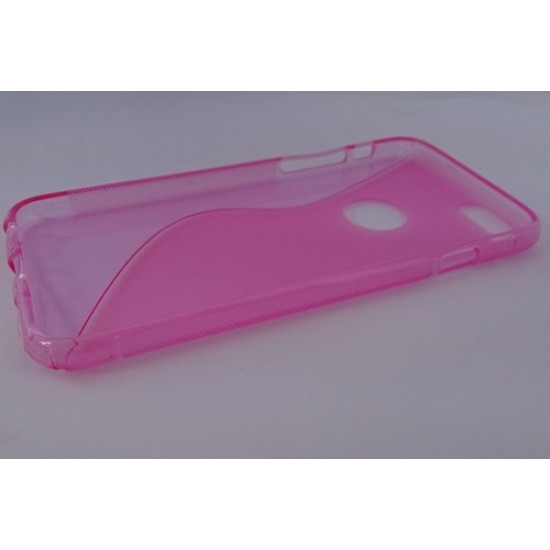 Capa Silicone Apple Iphone 6 (4.7) Rosa