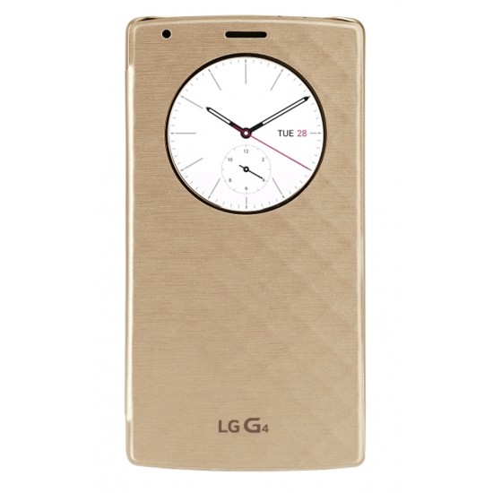 Capa Flip Cover Lg G4 H815 Original Dourado