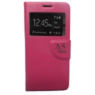 Capa Flip Cover Com Janela Samsung Galaxy A5(2016) A510 Rosa