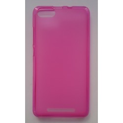 Capa De Silicone Wiko Lenny 3 Rosado