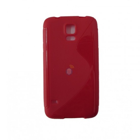 Capa Silicone Samsung Galaxy S5 G900 Vermelho Capa Silicone Samsung Galaxy S5 G900 Vermelho