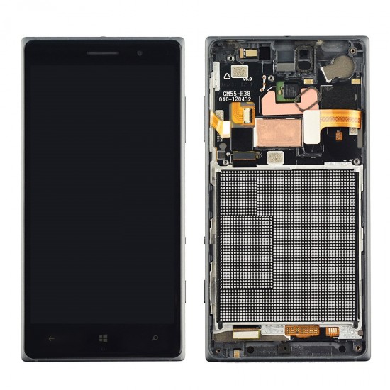 Touch+Display Com Frame Nokia Lumia 830 5.0" Preto