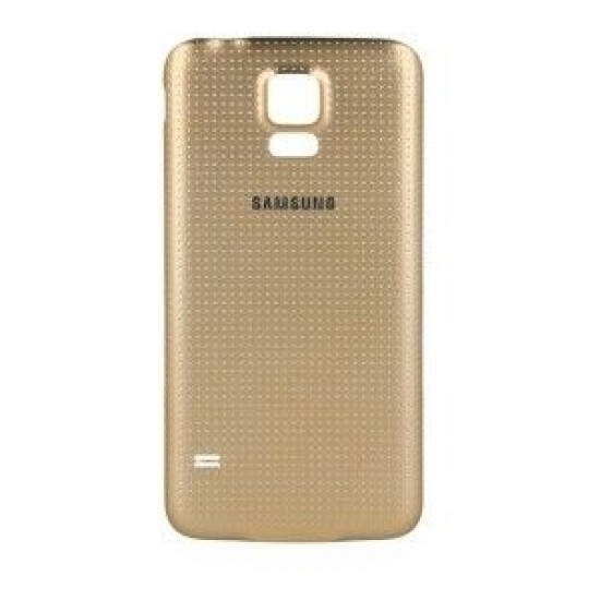Tampa Traseira Samsung Galaxy S5 Sm-G900 / I9600 Gold