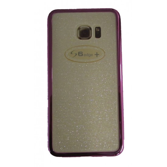Capa De Silicio Com Bumper Para Samsung Galaxy S6 Edge+ / G928 Roxo Capa De Silicio Com Bumper Para Samsung Galaxy S6 Edge+ / G928 Roxo