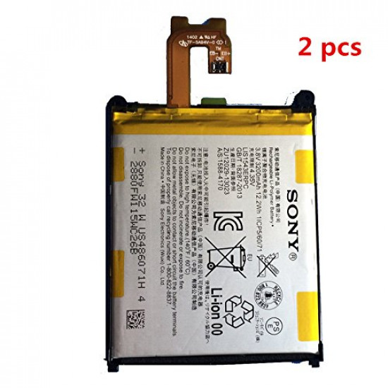 Bateria Sony Xperia Z2 Lisi543erpc Li-Polymer 3200mah 3.8v Bulk