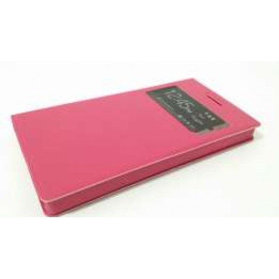 Capa Flip Cover Com Janela Gandy Apple Iphone 6 Plus (5.5) Rosa