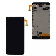 Touch+Display With Frame Nokia Lumia 550 4.7" Black