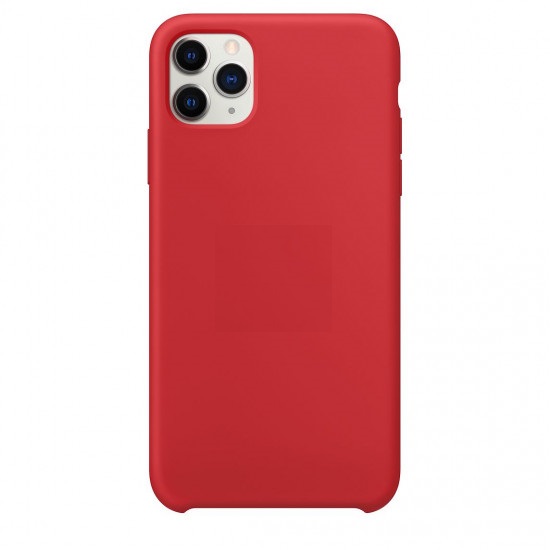 Capa Silicone Gel Apple Iphone 12 Pro Max Rojo