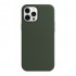 Hard Silicone Cover Apple Iphone 12 Pro Max Green