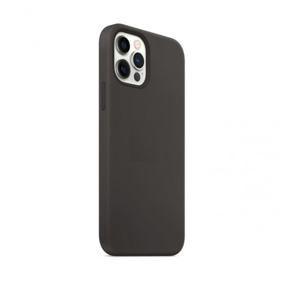 Capa Silicone Gel Apple Iphone 12 Pro Max Preto Capa Silicone Gel Apple Iphone 12 Pro Max Preto