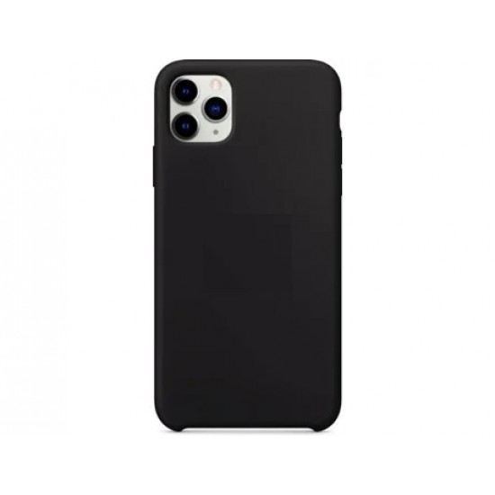 Capa Silicone Gel Apple Iphone 12 Pro Max Negro