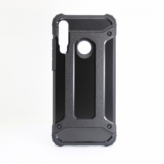 Capa Silicone Anti-Choque Armor Carbon Huawei Y6p Preto