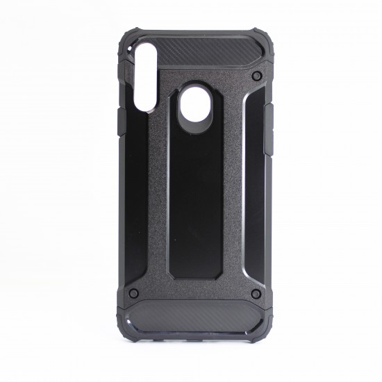 Capa Silicone Anti-Choque Armor Carbon Samsung Galaxy A20s Preto A207