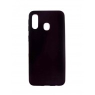 Silicone Cover Case Samsung Galaxy A20e Black